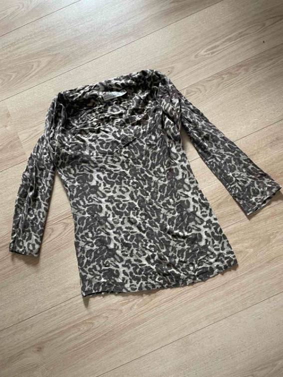 ZARA leopard print bluza  slika #2