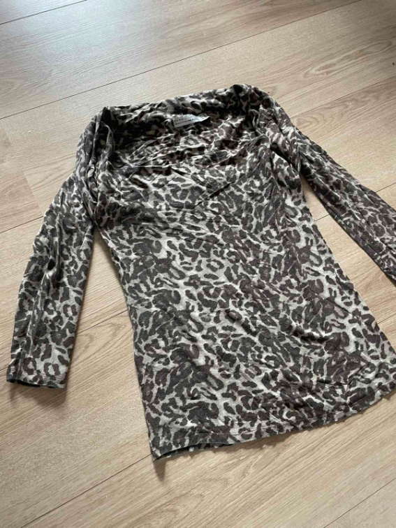 ZARA leopard print bluza  slika #3