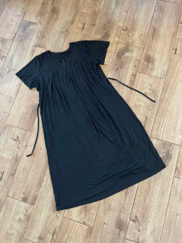 Oversize crna haljina