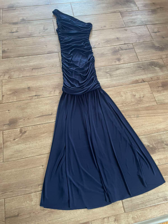 ZARA maksi teget haljina  slika #2