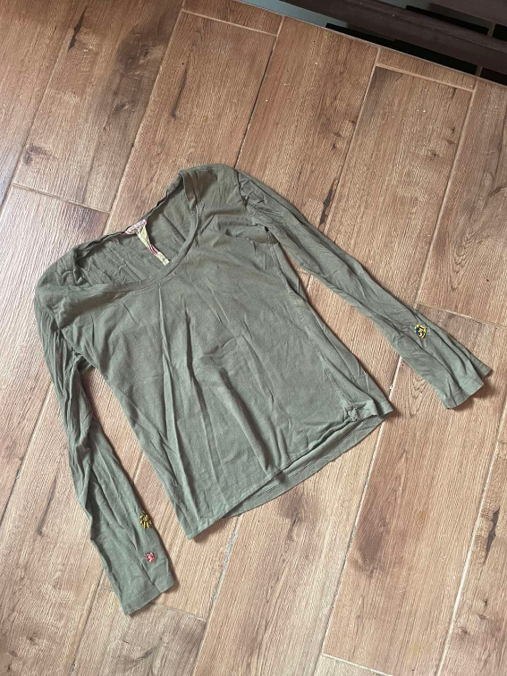 Sage green bluza  slika #1