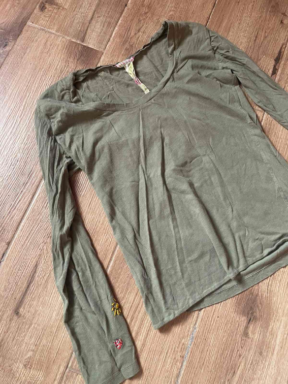 Sage green bluza  slika #3