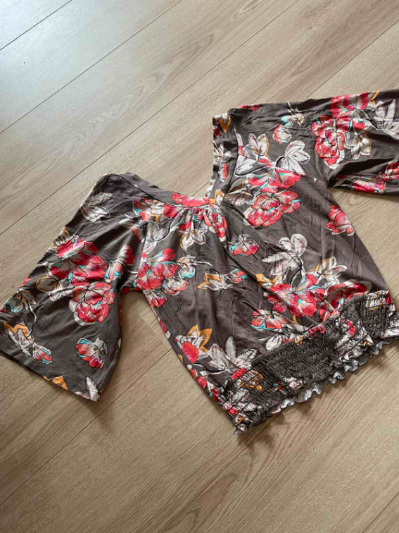 Cvetna kimono bluza  slika #3
