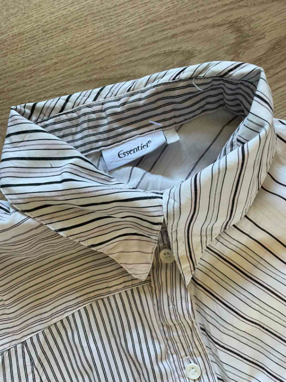 ESSENTIEL košulja sa asimetričnim prugama M/L slika #5