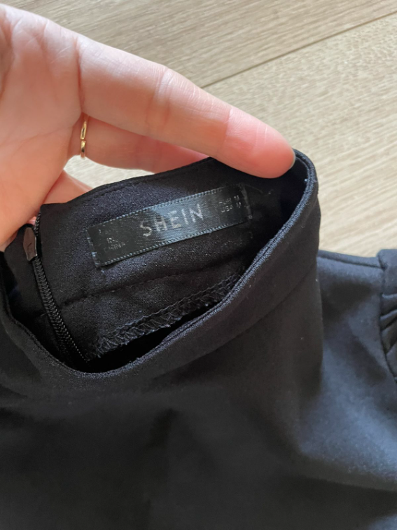SHEIN crna haljina  slika #5