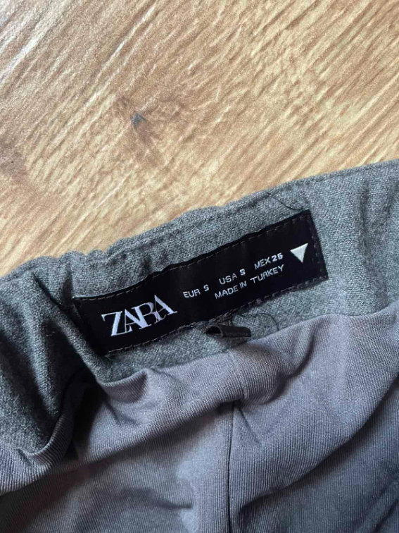 ZARA siva korset haljina  slika #5