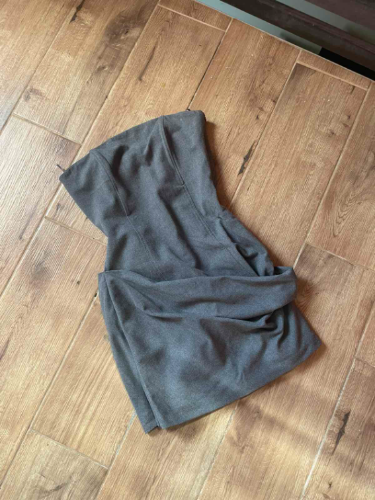 ZARA siva korset haljina 