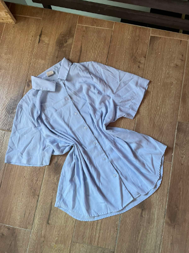 Vintage oversize plava košulja 