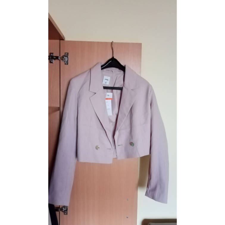 Sinsay lavanda crop sako slika #1