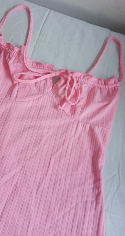 Roze mini haljinica slika #3