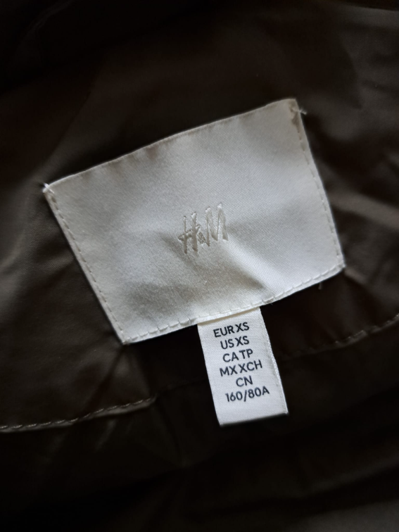 H&M maslinasti prsluk slika #4