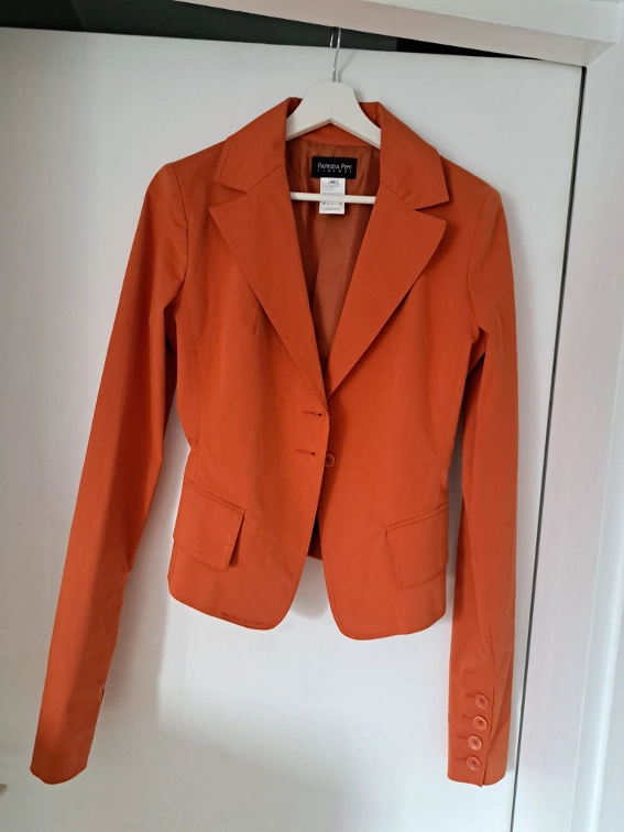 Patrizia Pepe narandzasti sako slika #1