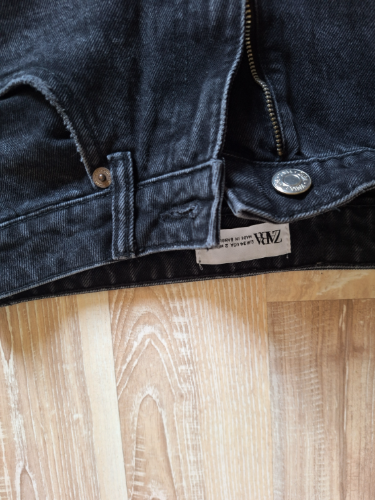 Zara mom jeans crne farmerke thumbnail #2
