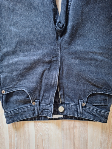 Zara mom jeans crne farmerke thumbnail #3