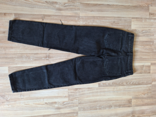 Zara mom jeans crne farmerke thumbnail #4