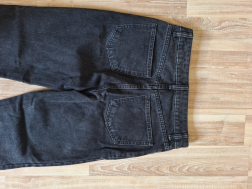 Zara mom jeans crne farmerke thumbnail #5