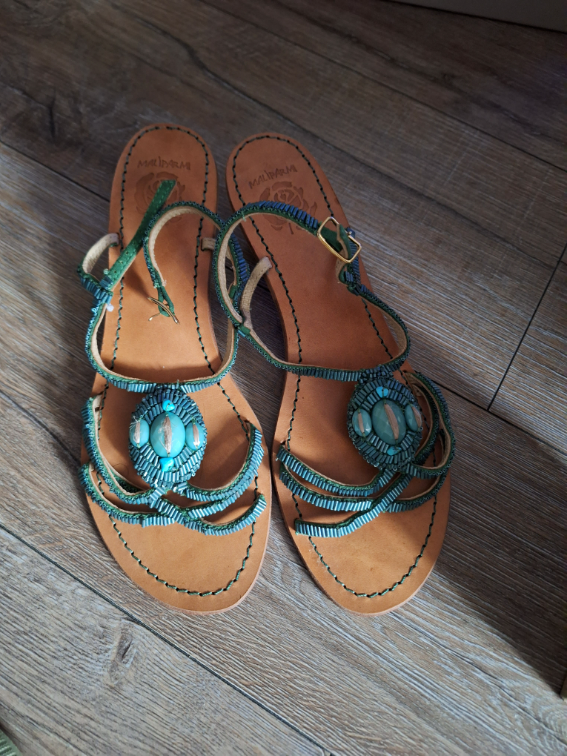 Sandale u boho stilu slika #1
