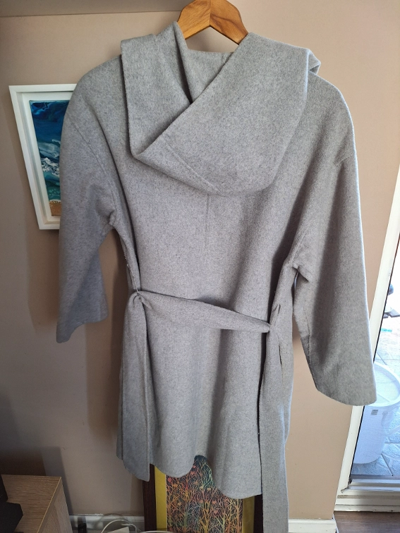 Zara sivi kaput slika #5