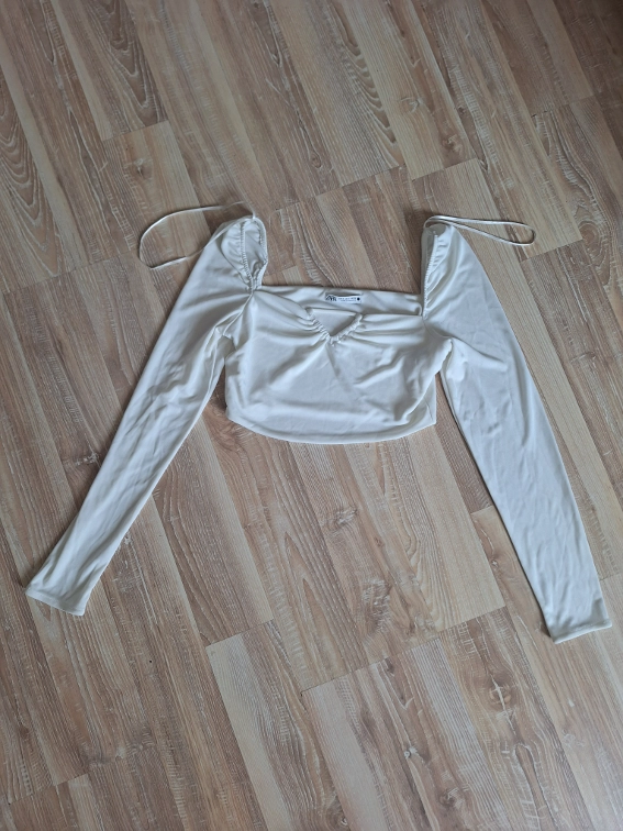 Zara crop top slika #1