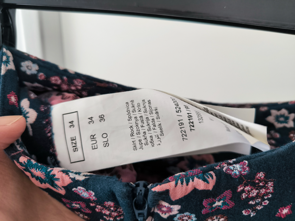 Suknja cvetna slika #3