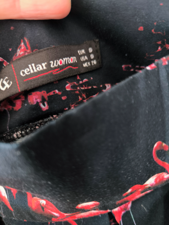 Suknja sa flamingosima slika #3