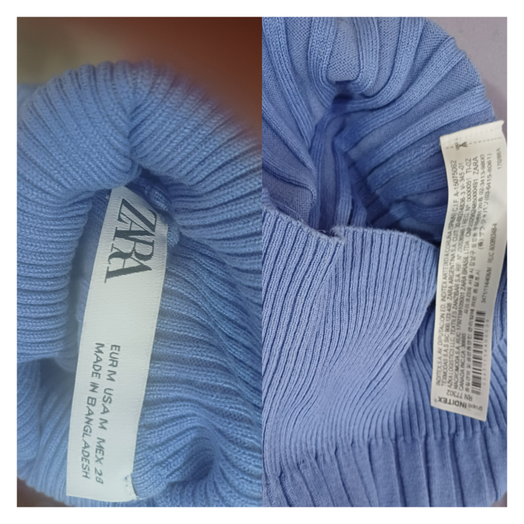 Zara crop rolka / viskoza slika #2