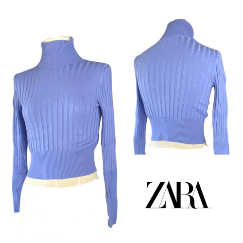 Zara crop rolka / viskoza thumbnail #4
