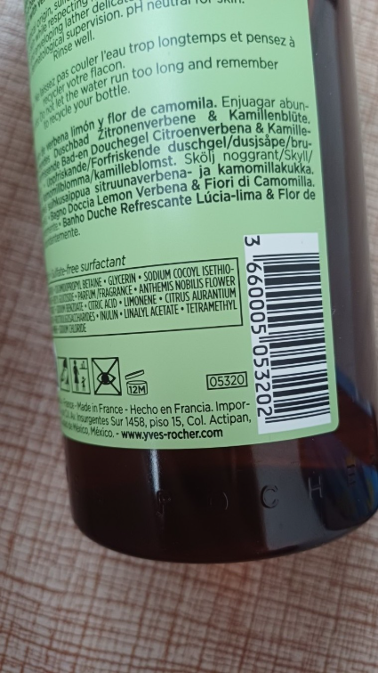 Yves Rocher 2 nova  gela za tuširanje slika #4