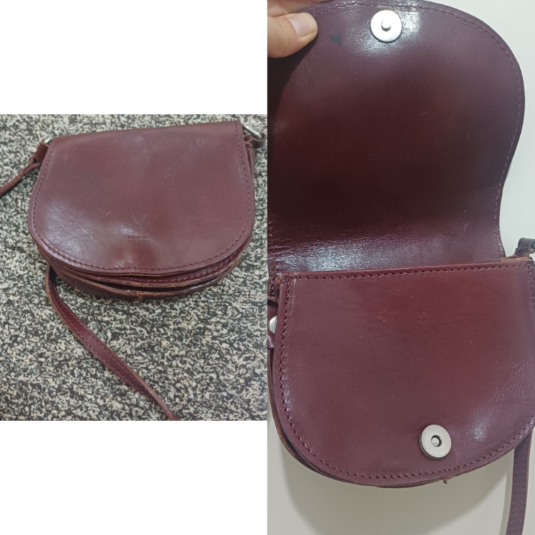 Florence Italy prava koža handmade slika #4