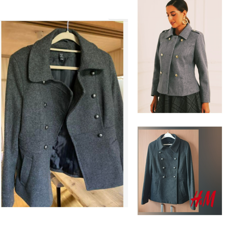 HM vuneni kaputić kao sako- savršen slika #1