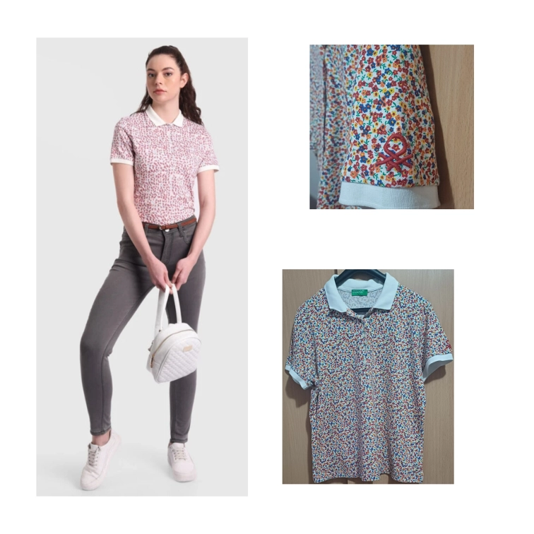 Benetton polo majica slika #1