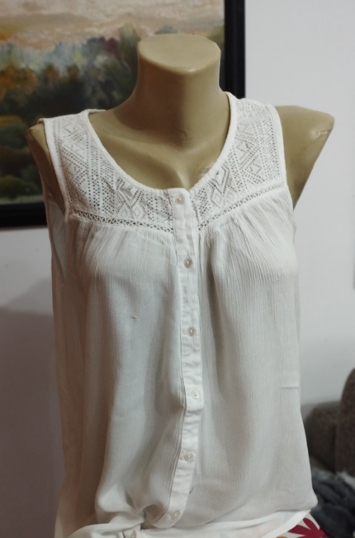 Bela bluza slika #5