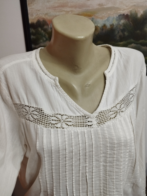 Bela bluza slika #4