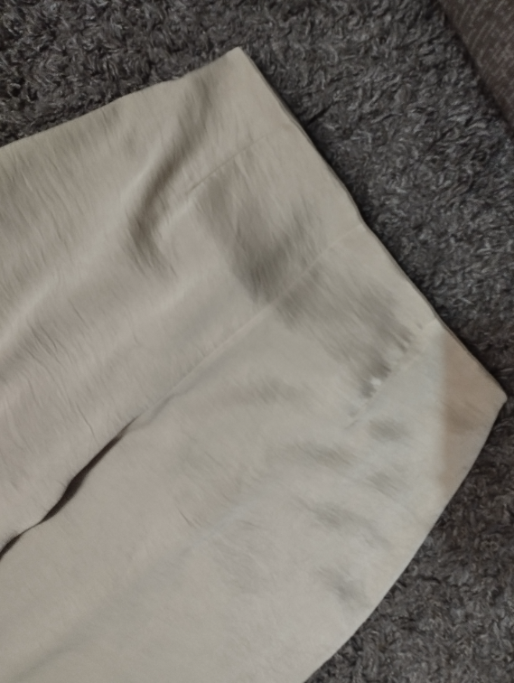 Široke saten pantalone slika #2