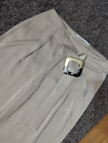 Široke saten pantalone