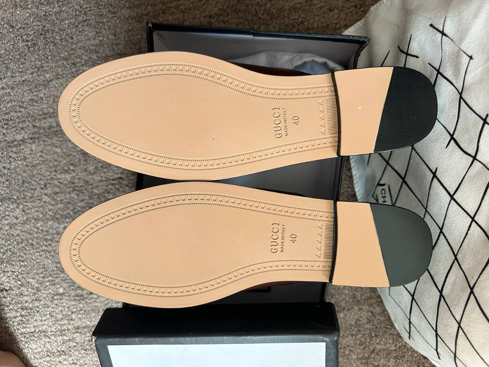 Gucci loafers braon nove slika #3