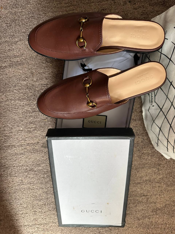 Gucci loafers braon nove slika #1