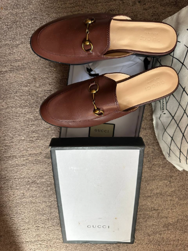 Gucci loafers braon nove