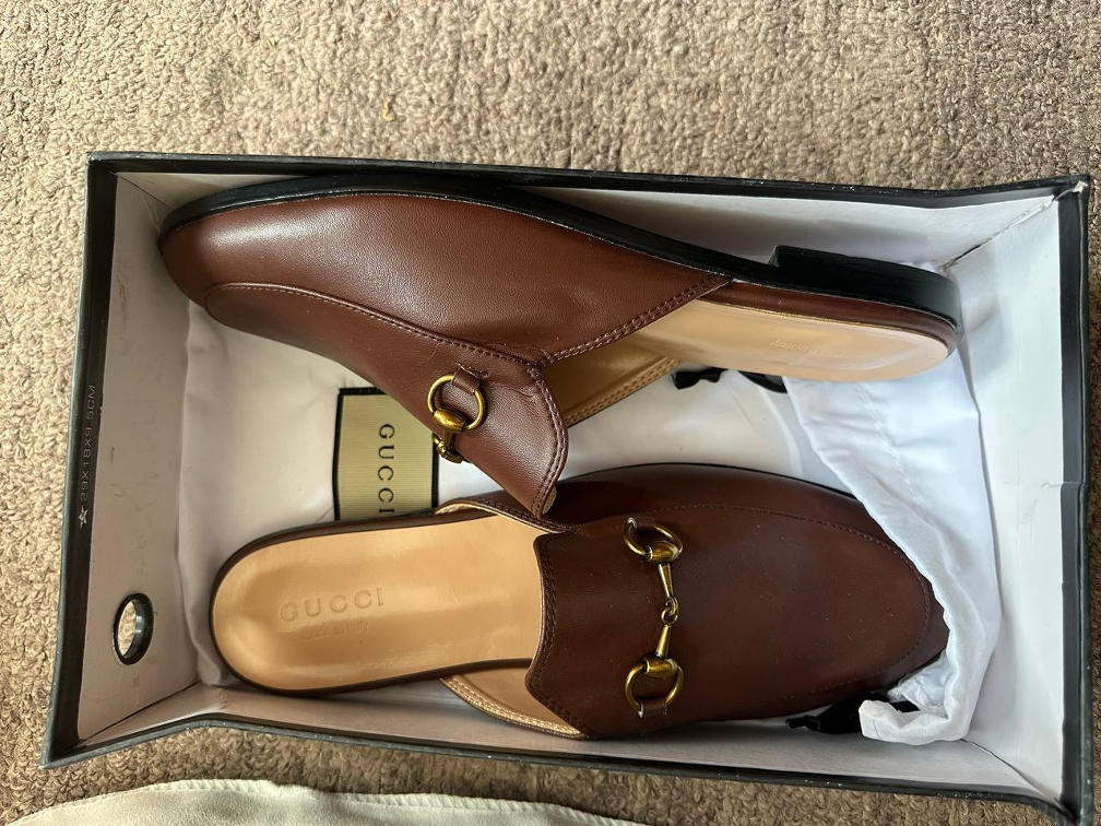 Gucci loafers braon nove slika #2