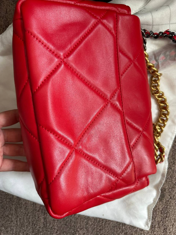 Chanel C19 tašna crvena nova slika #4