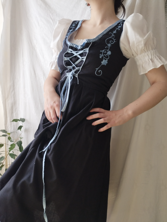 Bongossi-trade dirndl haljina slika #4