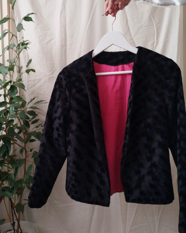 Eko crna jakna-bunda slika #4