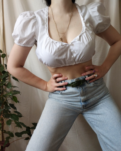 dirndl crop top thumbnail #3