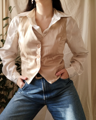 Italijanski bež prsluk