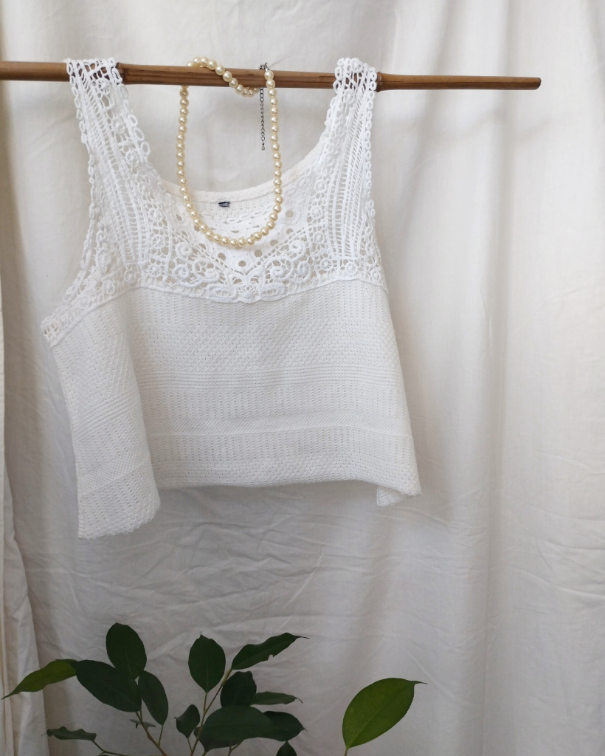 Boho crop top  slika #2
