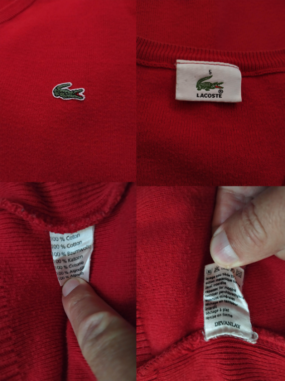 Lacoste muški pamučni džemper vel. 5 slika #5