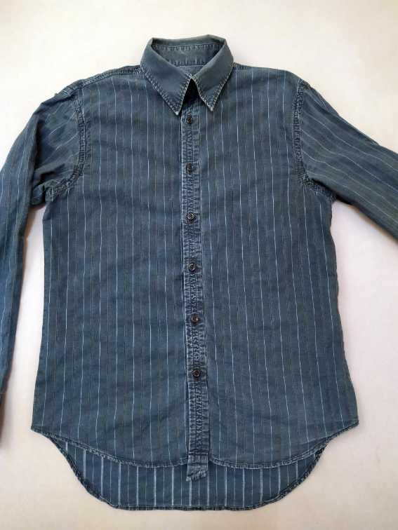 Muška teksas košulja Diesel veličina S slika #2