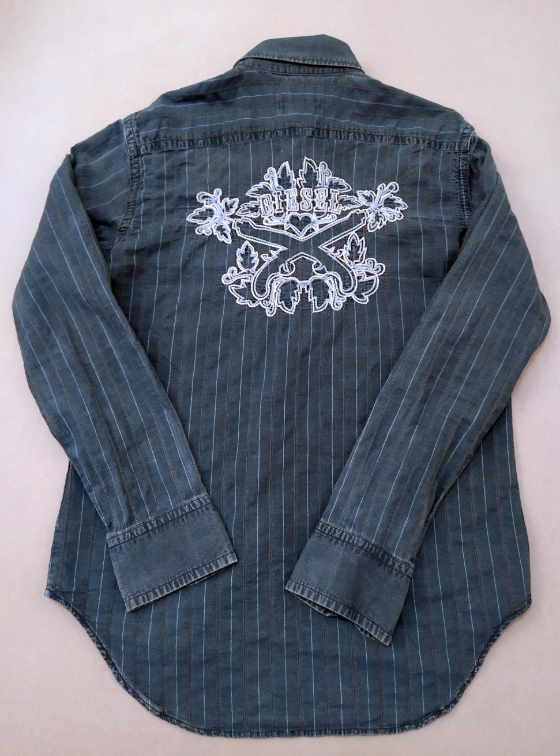 Muška teksas košulja Diesel veličina S slika #3