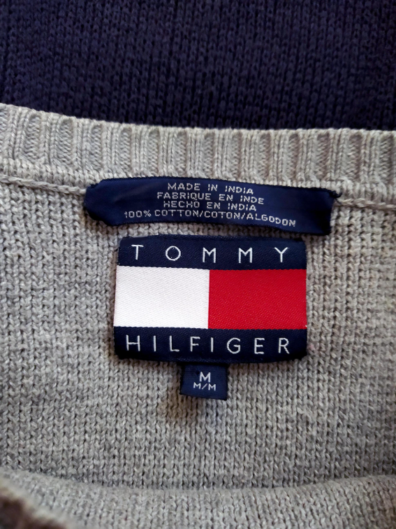 Tommy Hilfiger muški pamučni džemper vel. M slika #5