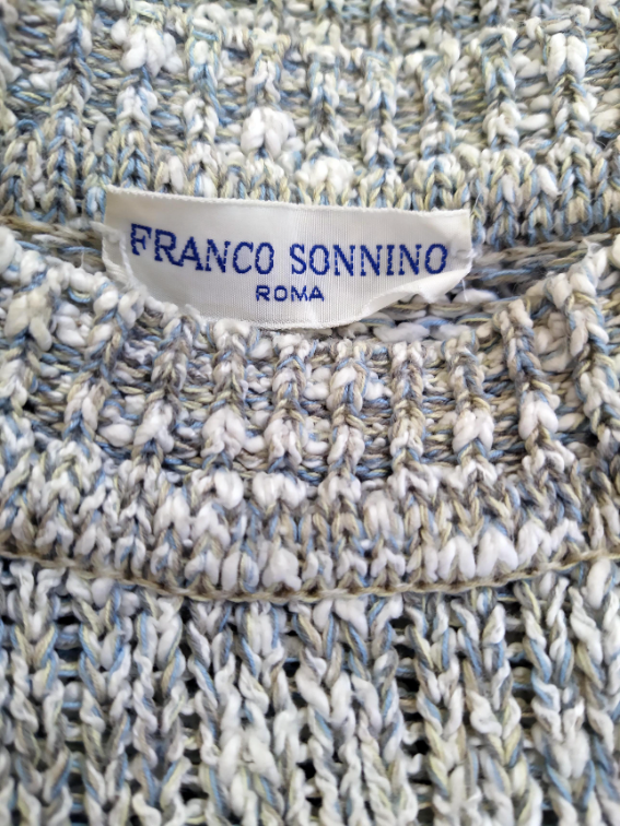 Muški pamučni džemper Franco Sonino Made in Italy slika #5